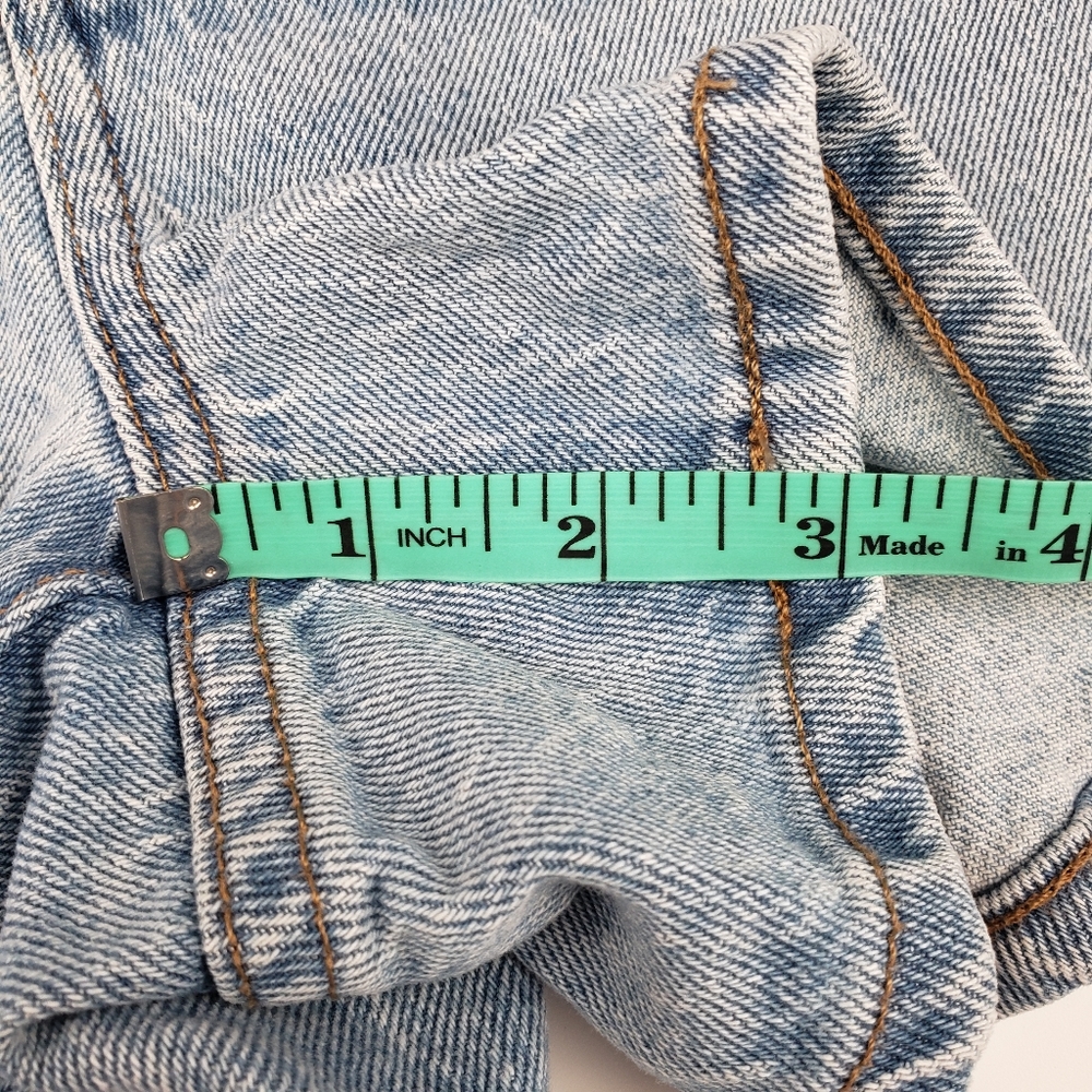 Madewell NWT The Perfect Jean Short Size 30 Stretch, Light Wash - Picture 8 of 11
